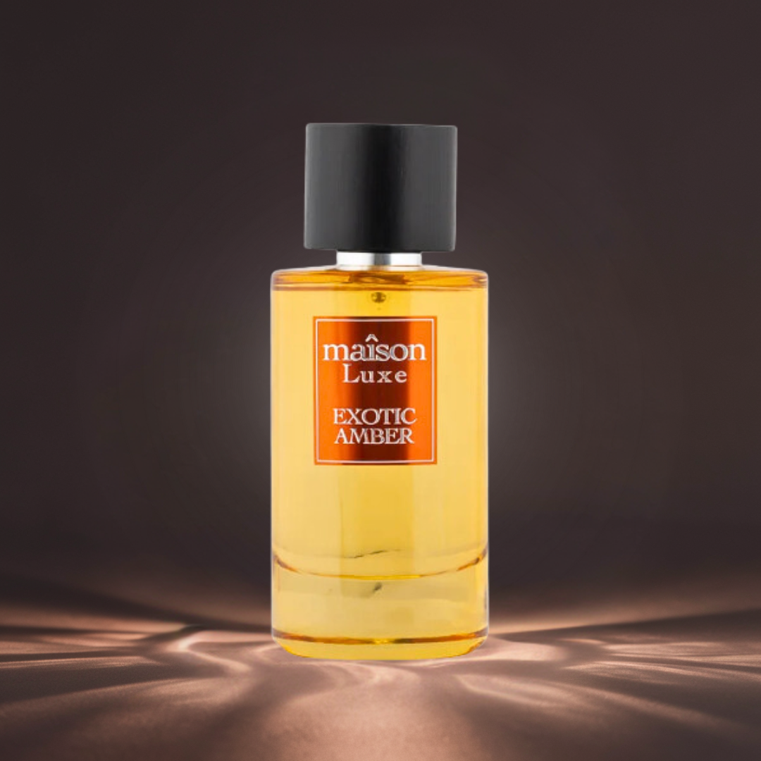 MAISON LUXE EXOTIC AMBER EDP Spray 110ML (3.8 OZ) By Hamidi | Designed To Draw You Into The Realm Of Sensuality. - Intense Oud