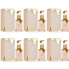 Eclaire EDP Spray 100ML (3.4 OZ) By Lattafa | Long Lasting & Enchanting Fragrance For Women. (PACK OF 6) - Intense Oud