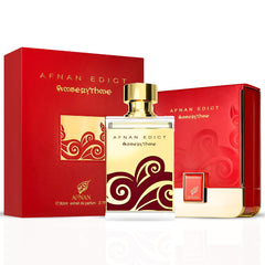Edict Amberythme Eau De Parfum Spray 80ML (2.7 OZ) By Afnan | A Luxurious Blend Of Amber, Saffron & Sandalwood, Offering A Warm, Spicy & Floral Richness. - Intense Oud