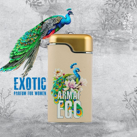Ego Tigre Parfum For Men & Ego Exotic Parfum For Women EDP Sprays 100ML (3.4 OZ) By Armaf | Luxurious, Fresh, Fruity-Floral, Warm, Woody Scents. (BUNDLE) - Intense Oud