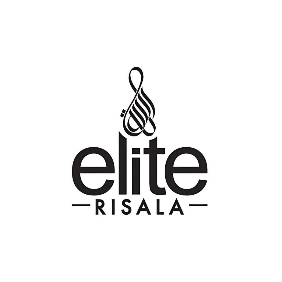 Elite Risala Kefi Frappe Eau de Parfum spray bottle with logo, 100ml, stylish fragrance packaging for women.