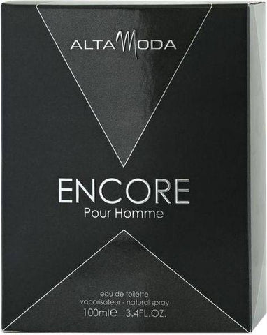 Encore for Men EDT-100ml(3.4 oz) by Alta Moda(WITH VELVET POUCH) - Intense oud