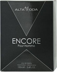 Encore for Men EDT-100ml(3.4 oz) by Alta Moda(WITH VELVET POUCH) - Intense oud