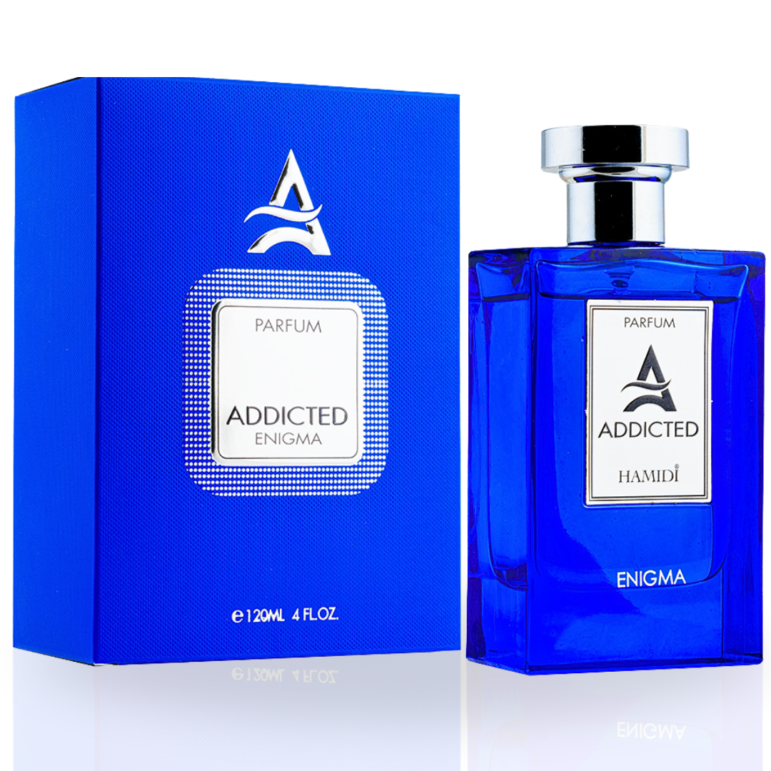 HAMIDI ADDICTED ENIGMA EDP Spray 120ML (4 OZ) By Hamidi | Experience The Allure Of This Refreshing Fragrance. - Intense Oud