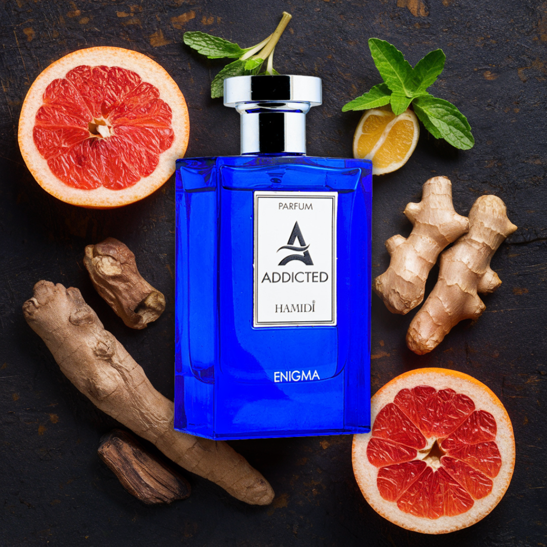 HAMIDI ADDICTED ENIGMA EDP Spray 120ML (4 OZ) By Hamidi | Experience The Allure Of This Refreshing Fragrance. - Intense Oud