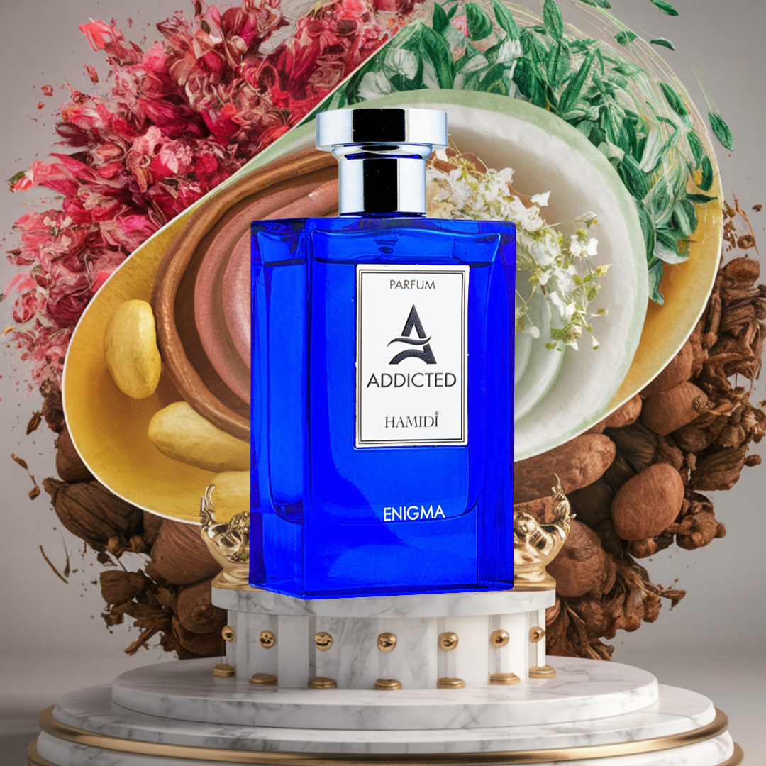 HAMIDI ADDICTED ENIGMA EDP Spray 120ML (4 OZ) By Hamidi | Experience The Allure Of This Refreshing Fragrance. - Intense Oud