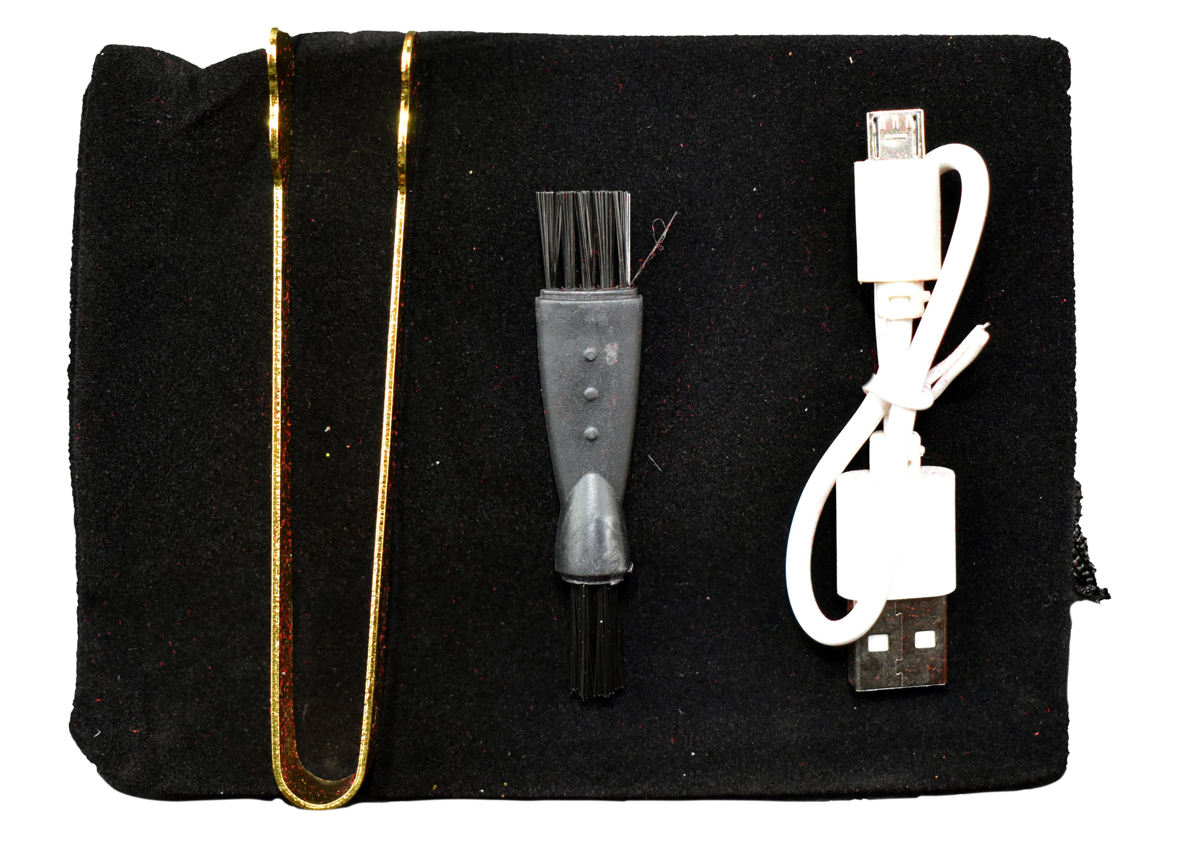 Portable USB Incense Burner Kit- Red - Intense oud