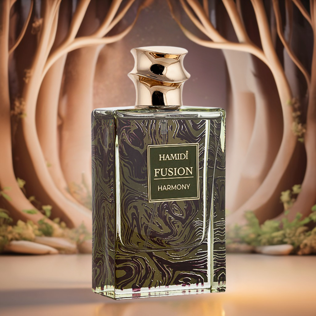 FUSION HARMONY EDP Spray 85ML (2.8 OZ) By Hamidi | A Long Lasting & Harmonious Blend Of Delicate Florals. - Intense Oud