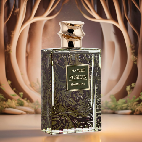 FUSION HARMONY EDP Spray 85ML (2.8 OZ) By Hamidi | A Long Lasting & Harmonious Blend Of Delicate Florals. - Intense Oud
