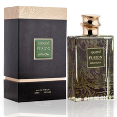 FUSION HARMONY EDP Spray 85ML (2.8 OZ) By Hamidi | A Long Lasting & Harmonious Blend Of Delicate Florals. - Intense Oud