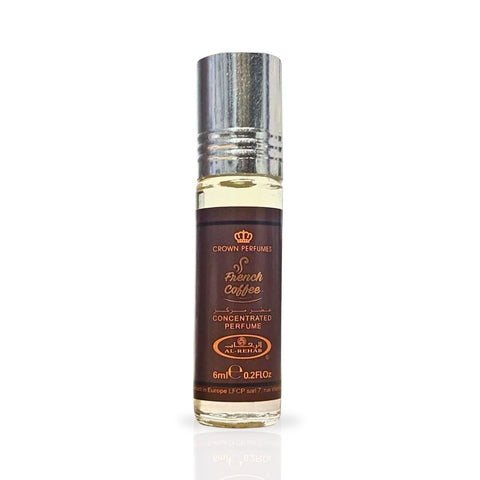 French Coffee Perfume Oil 6ML (0.2OZ) By Al Rehab | Sweet, Creamy, Spicy, Gourmand. - Intense Oud
