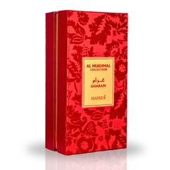 AL MUKHMAL - GHARAM EDP Spray 100ML (3.4 OZ) By Hamidi | Experience The Passionate Intensity With This Exquisite Fragrance. - Intense Oud