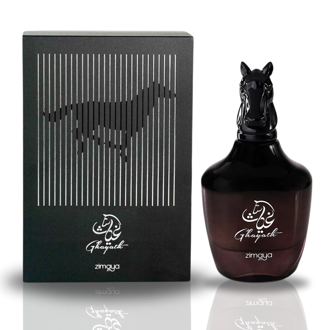 Ghayath EDP Spray 100ML (3.4OZ) by ZIMAYA | Long Lasting & Woody Fragrance For Men & Women. - Intense Oud