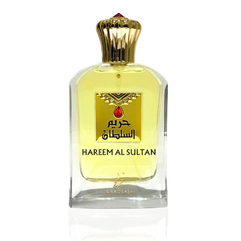 Hareem Al Sultan Gold EDP - 75ML (2.5 OZ) BY KHADLAJ. (WITH VELVET POUCH) - Intense Oud