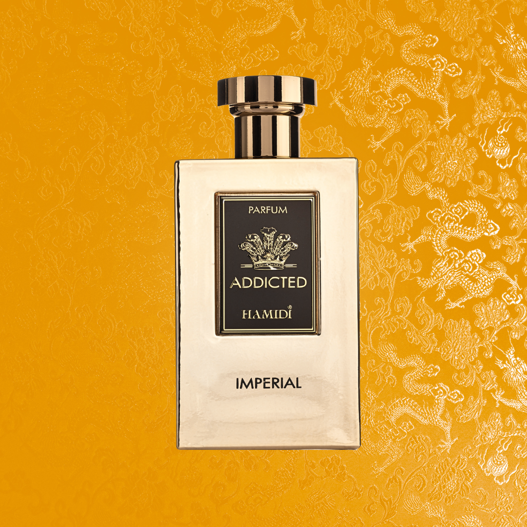 HAMIDI ADDICTED IMPERIAL EDP Spray 120ML (4 OZ) By Hamidi | A Refreshing Fragrance With The Essence Of Ocean Breeze. - Intense Oud