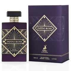 Infini Rose Eau De Parfum Spray 100ML (3.4 OZ) By Maison Alhambra | Own Your Style With This Versatile Scent. - Intense Oud
