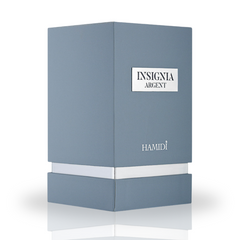 INSIGNIA ARGENT EDP Spray 105ML (3.5 OZ) By Hamidi | Illuminate Your Senses With This Exquisite Fragrance. - Intense Oud