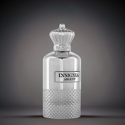 INSIGNIA ARGENT EDP Spray 105ML (3.5 OZ) By Hamidi | Illuminate Your Senses With This Exquisite Fragrance. - Intense Oud