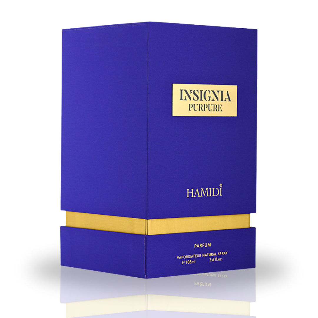 INSIGNIA PURPURE EDP Spray 105ML (3.5 OZ) By Hamidi | A Long Lasting Aura Of Refined Elegance. - Intense Oud