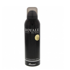 Royale for Men Deodorant - 200ML (6.7 oz) by Rasasi - Intense Oud