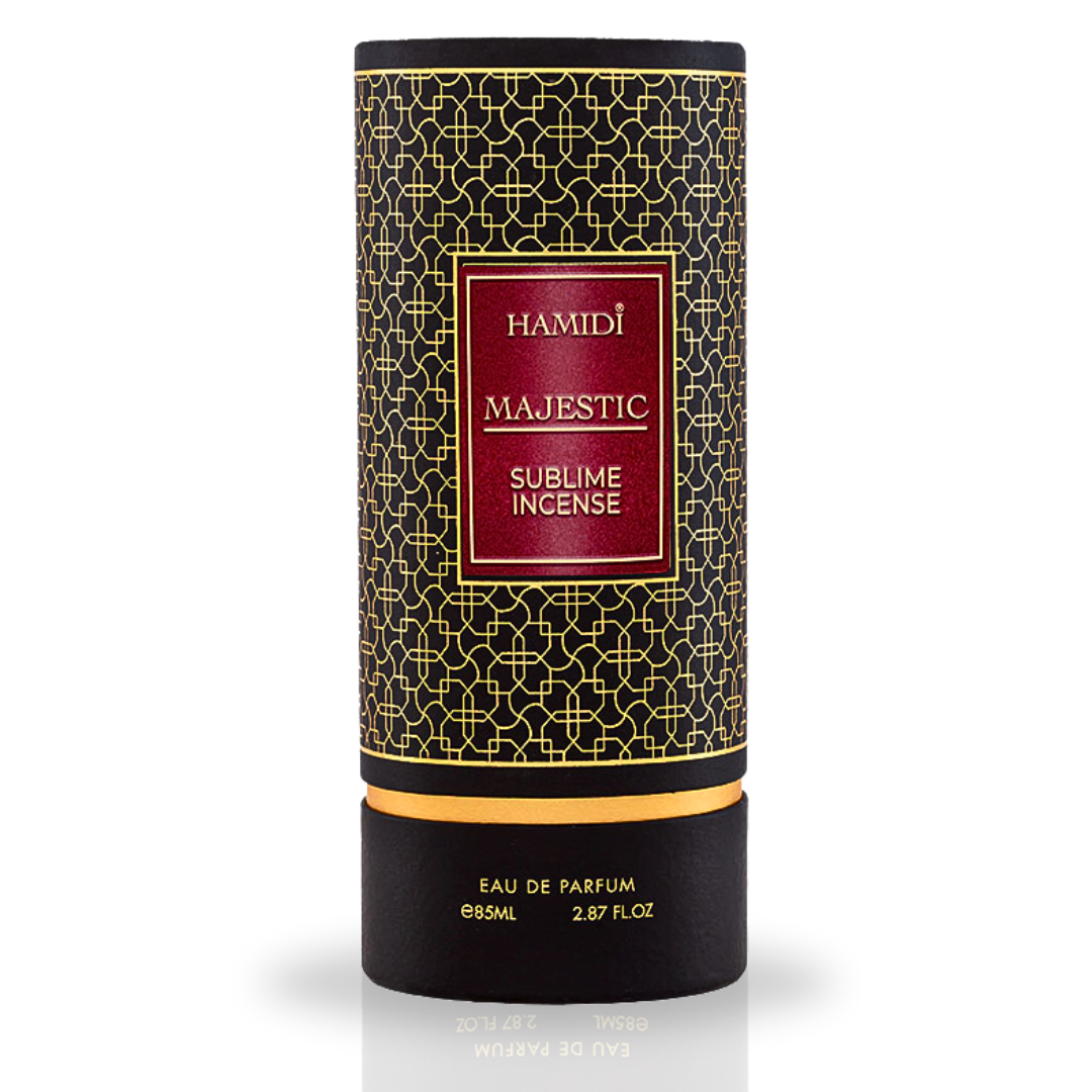 MAJESTIC SUBLIME INCENSE EDP Spray 85ML (2.8 OZ) By Hamidi | A Refreshing And Exquisite Aroma.