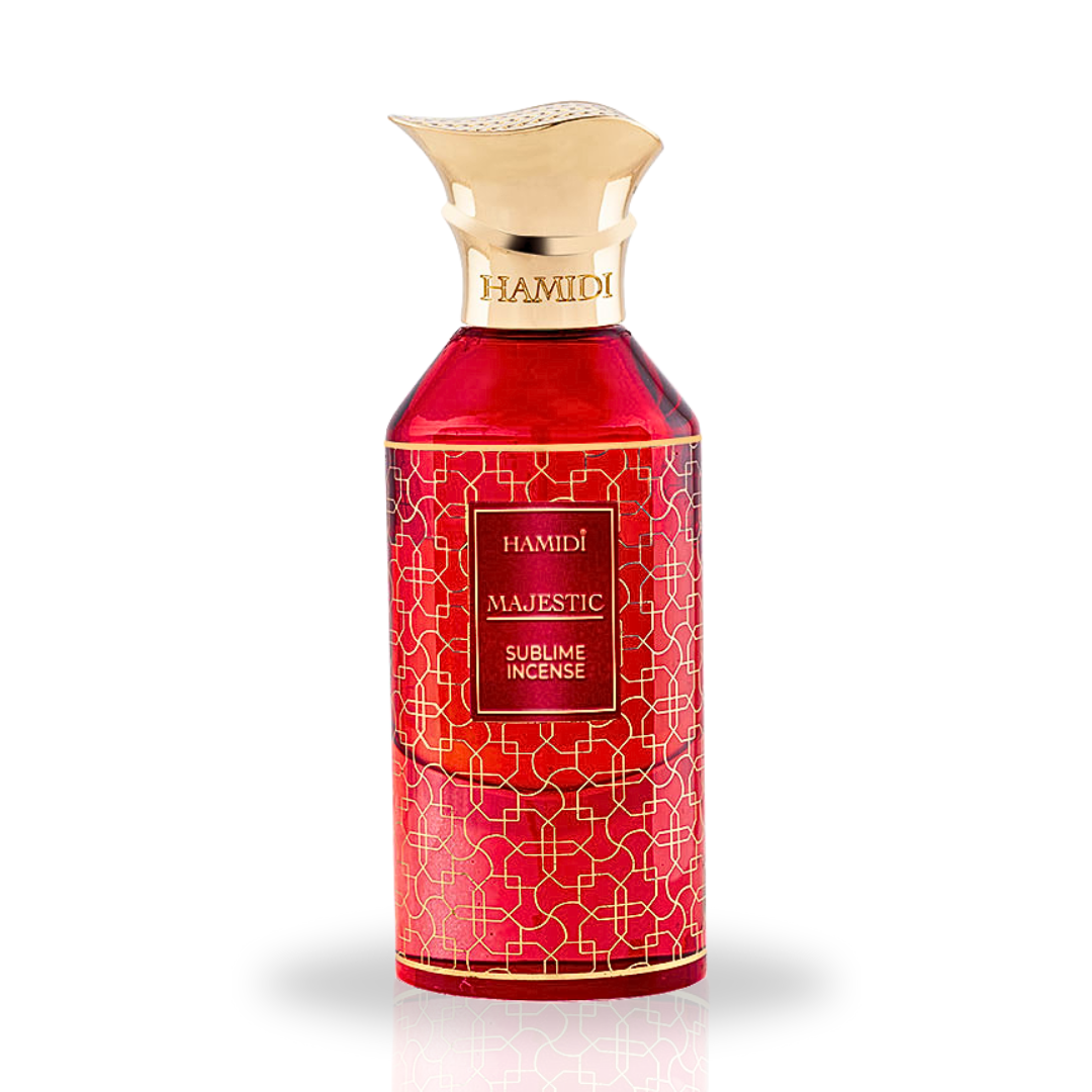 MAJESTIC SUBLIME INCENSE EDP Spray 85ML (2.8 OZ) By Hamidi | A Refreshing And Exquisite Aroma. - Intense Oud