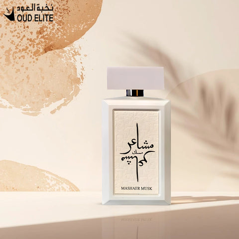 Mashaer Musk Eau de Parfum Spray 100ml (3.4 oz) by Oud Elite - Intense Oud