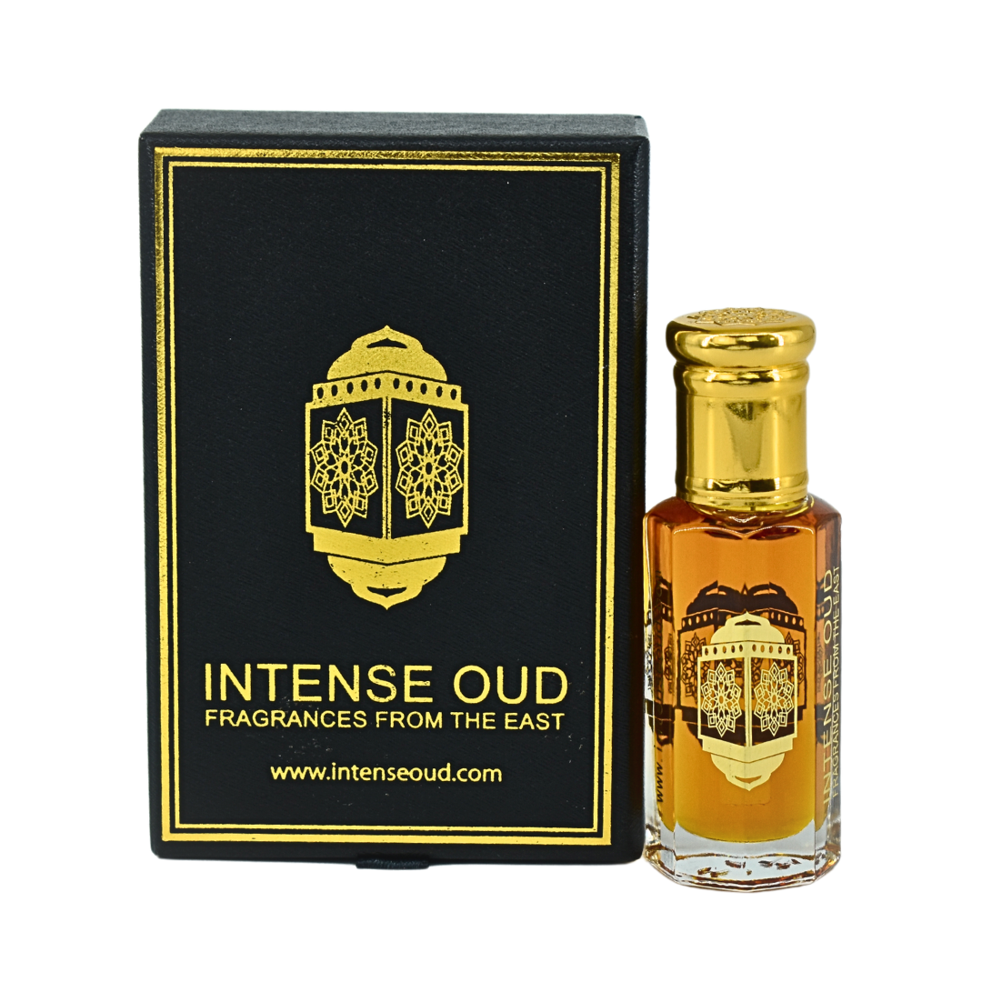 Mukhalat Malaki Perfume Oil 12ml(0.40 oz) Unisex with Black Gift Box By INTENSE OUD - Intense Oud