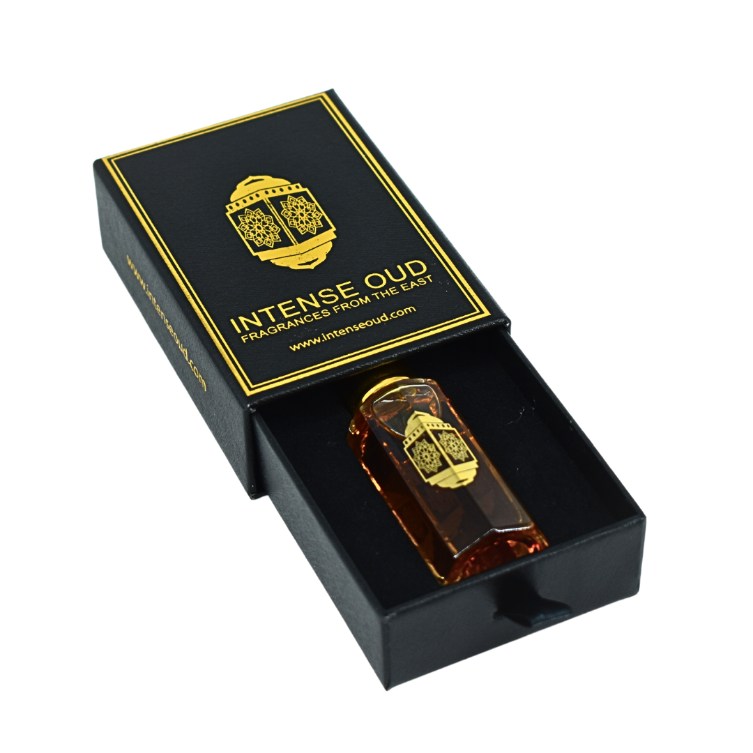 Mukhalat Malaki Perfume Oil 12ml(0.40 oz) Unisex with Black Gift Box By INTENSE OUD - Intense Oud