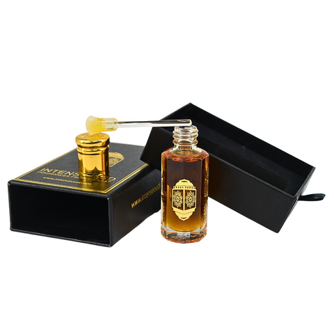 Mukhalat Malaki Perfume Oil 12ml(0.40 oz) Unisex with Black Gift Box By INTENSE OUD - Intense Oud