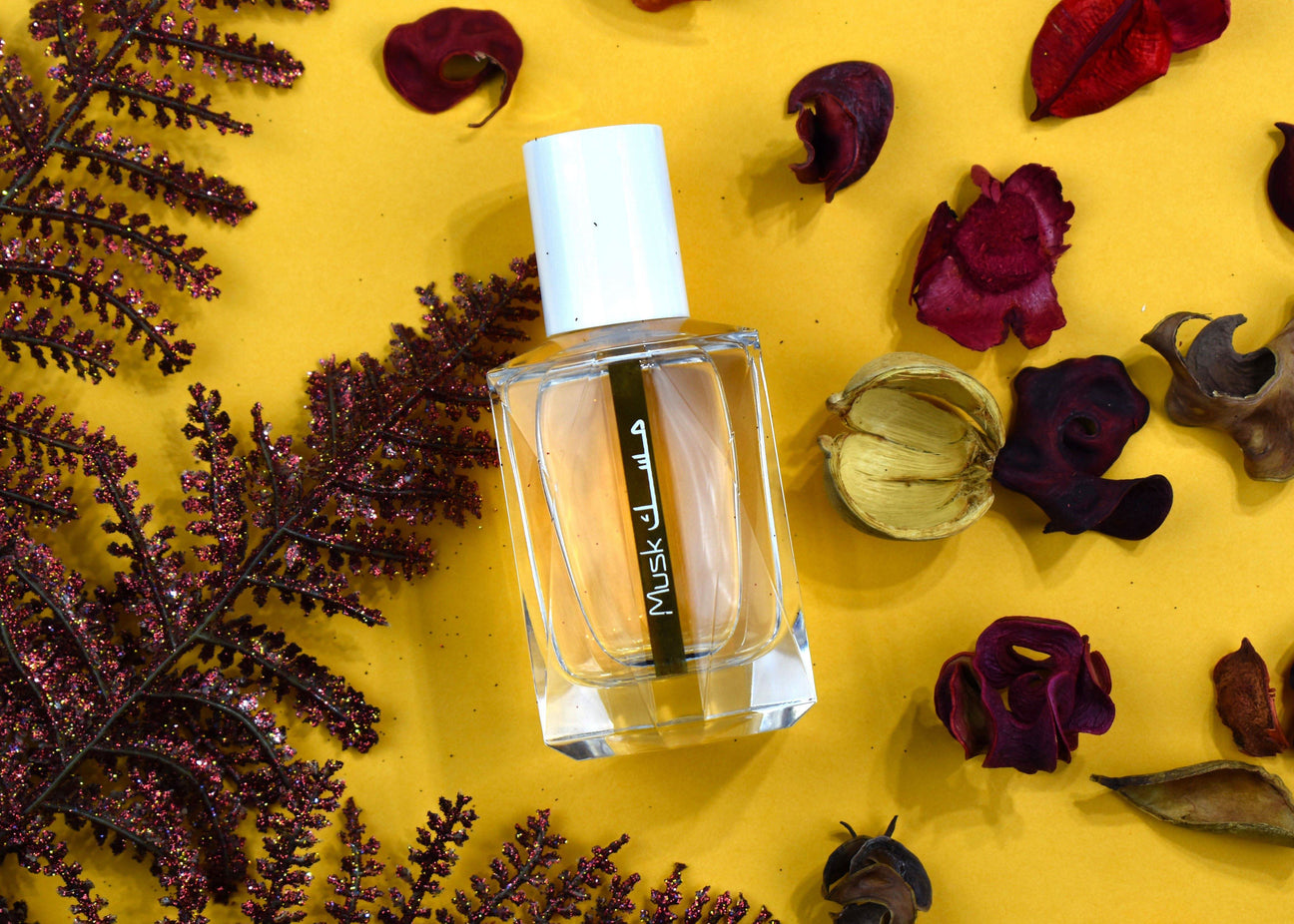 Rasasi Musk Hareer Unisex EDP Eau de Parfum 50ML bottle with floral and musky scent, elegant packaging.