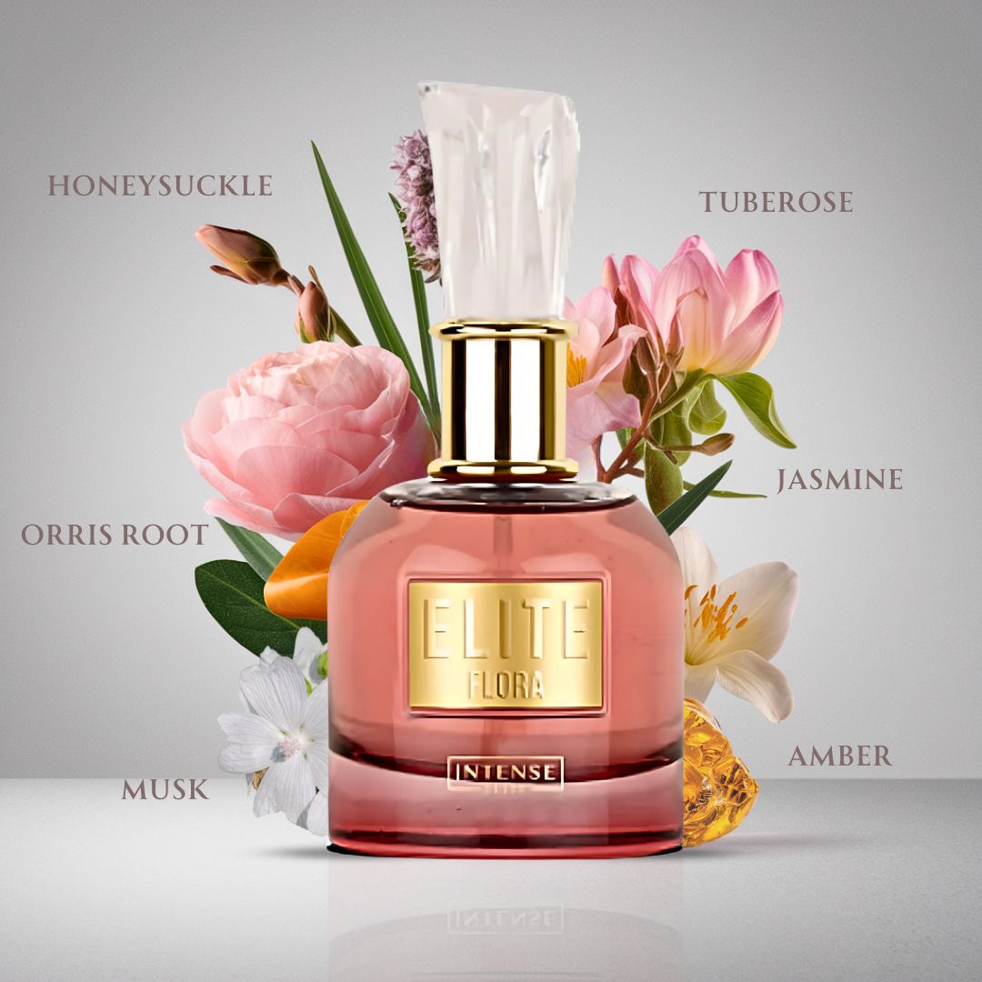 Elite Flora for Women EDP - Eau De Parfum 100 ML (3.4 Oz) I By Intense Elite - Intense Oud
