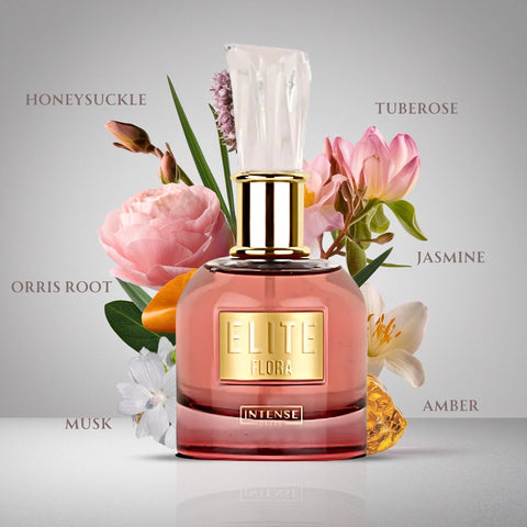 Elite Flora for Women EDP - Eau De Parfum 100 ML (3.4 Oz) I By Intense Elite - Intense Oud