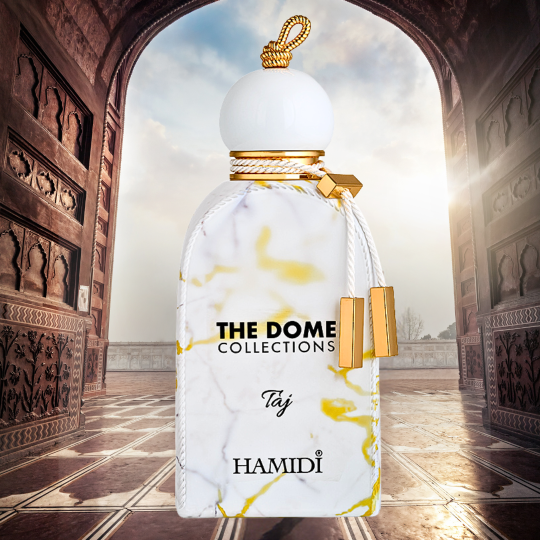 THE DOME - TAJ EDP Spray 100ML (3.4 OZ) By Hamidi | Experience The Epitome Of Luxury With This Alluring Fragrance. - Intense Oud