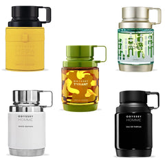 Odyssey Aqua Edition, Mega Limited Edition, Tyrant Special Edition, Homme White Edition, Homme Black EDP Sprays 60ML (2.02 OZ) By Armaf | A Versatile Collection Of Fresh, Spicy & Warm Fragrances For Every Occasion. (ODYSSEY COLLECTION) - Intense Oud