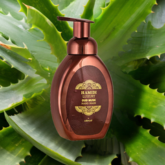 LUXURY OUD MUSK HAND WASH 350ML (11.9 OZ) By Hamidi | Enticing & Ultra Moisturizing, Rejuvenates The Skin. - Intense Oud