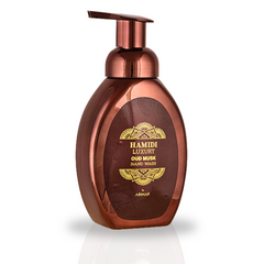LUXURY OUD MUSK HAND WASH 350ML (11.9 OZ) By Hamidi | Enticing & Ultra Moisturizing, Rejuvenates The Skin. - Intense Oud