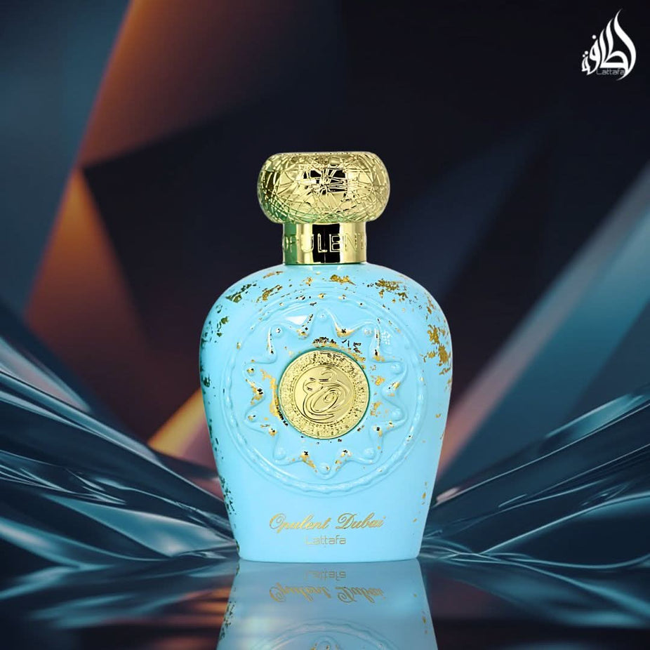 Lattafa Niche Emarati Durrah and Opulent Dubai Eau de Parfum Spray bundle, 100ml, featuring luxurious perfume bottles.