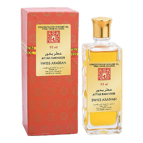 Attar Bakhoor Perfume Oil - 95ML (3.2 oz) by Swiss Arabian - Intense oud