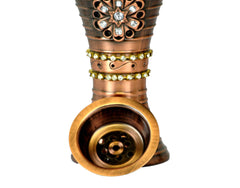 Arab Incense Bakhoor Burner - 5 inch Rustic by Intense Oud - Intense oud