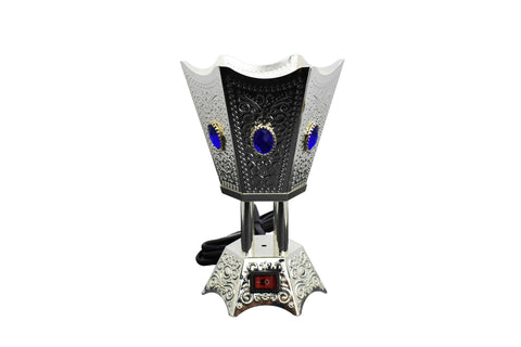 New Sapphire Hexagon Shaped Electric Incense Bakhoor Burner by Intense Oud - Intense oud