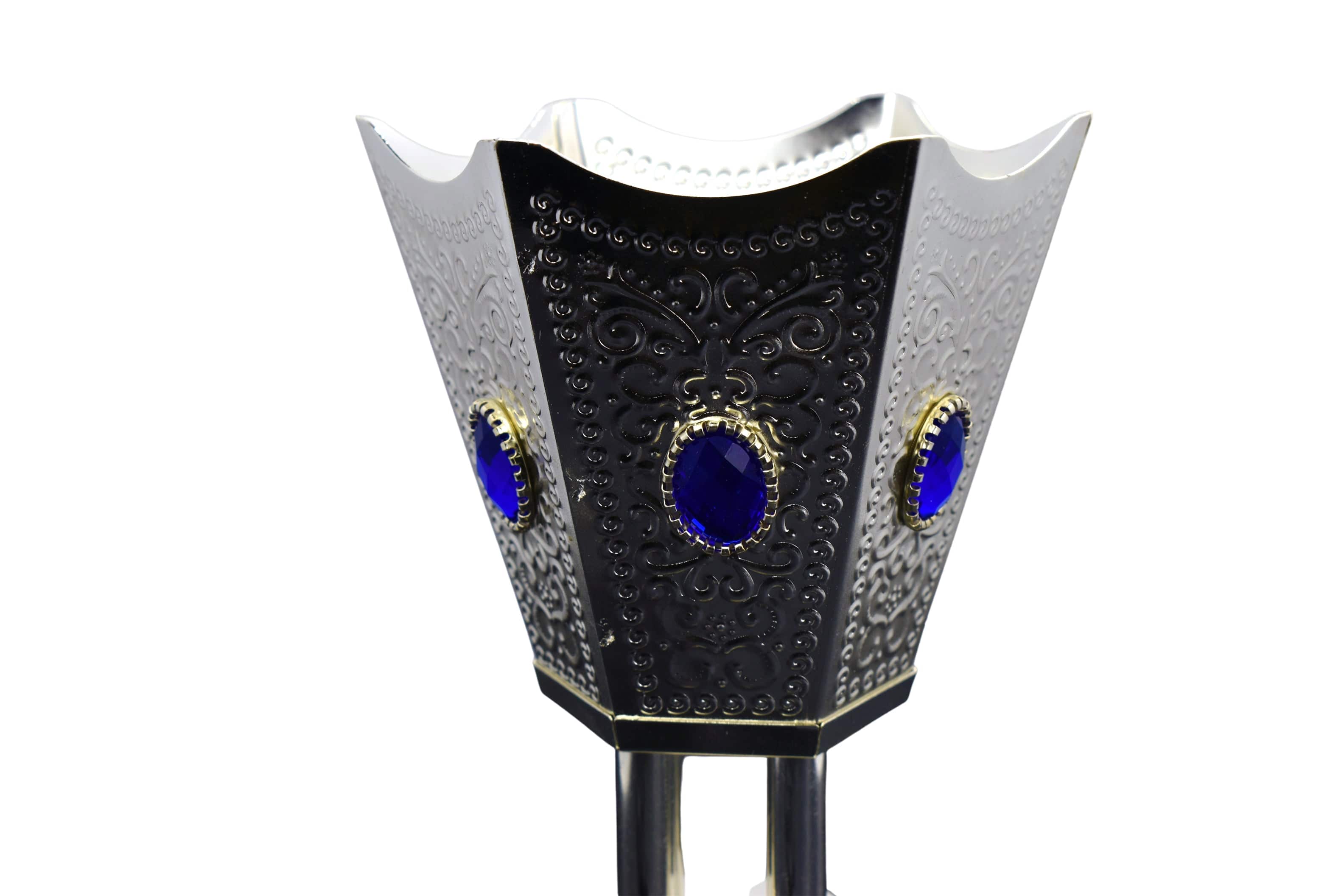 New Sapphire Hexagon Shaped Electric Incense Bakhoor Burner by Intense Oud - Intense oud