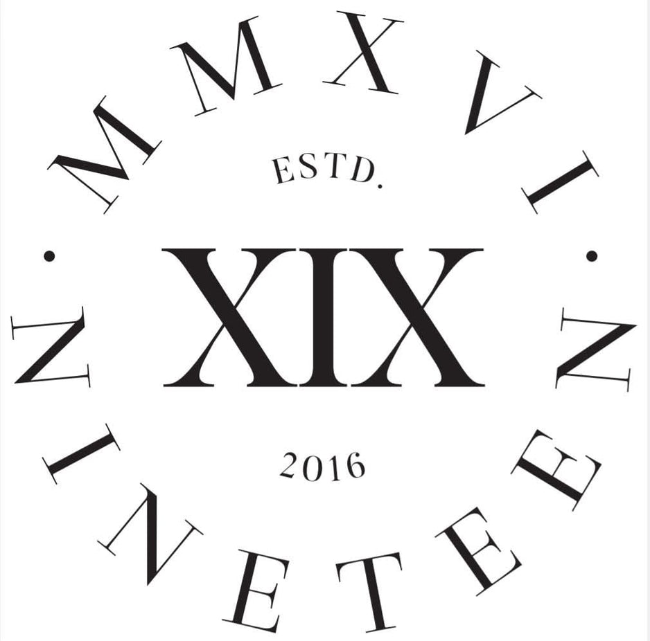 NINETEEN XIX ENZO Eau De Parfum 100ml bottle, elegant packaging with a sleek design and a modern fragrance presentation.