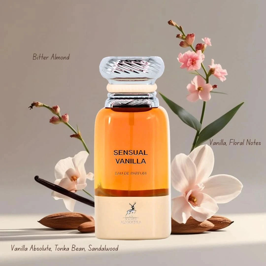 Sensual Vanilla Eau de Parfum Spray 80ml (2.7 oz) by Maison Alhambra Sensual Vanilla Eau de Parfum Spray 80ml (2.7 oz) by Maison Alhambra
