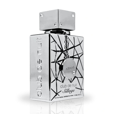 Club De Nuit Sillage Eau de Parfum Spray 105ml by Armaf (Velvet Pouch) - Intense Oud