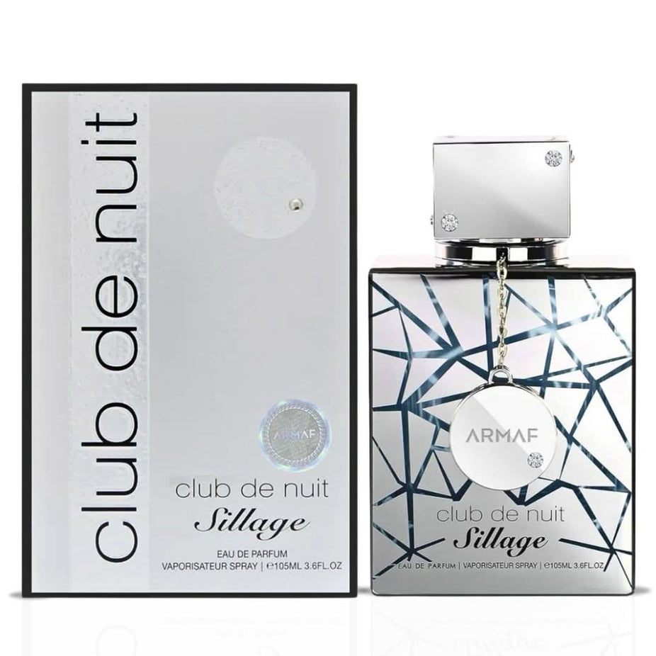 Bundle of Armaf Club De Nuit Sillage and Urban Man Elixir Eau de Parfum sprays, featuring two 105ml bottles.