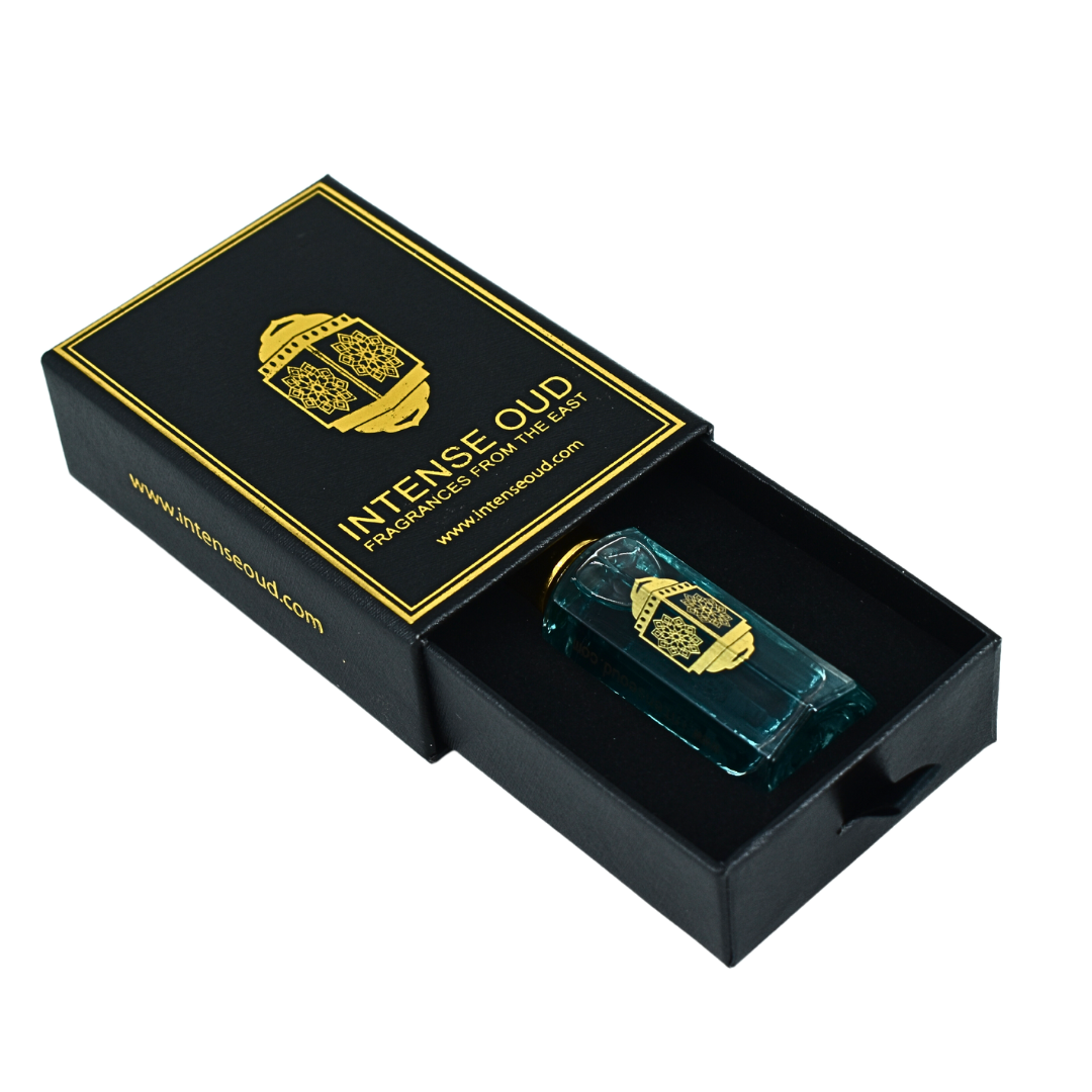 Simple Aura Sauv Men Perfume Oil 12ml(0.40 oz) with Black Gift Box INTENSE OUD - Intense Oud