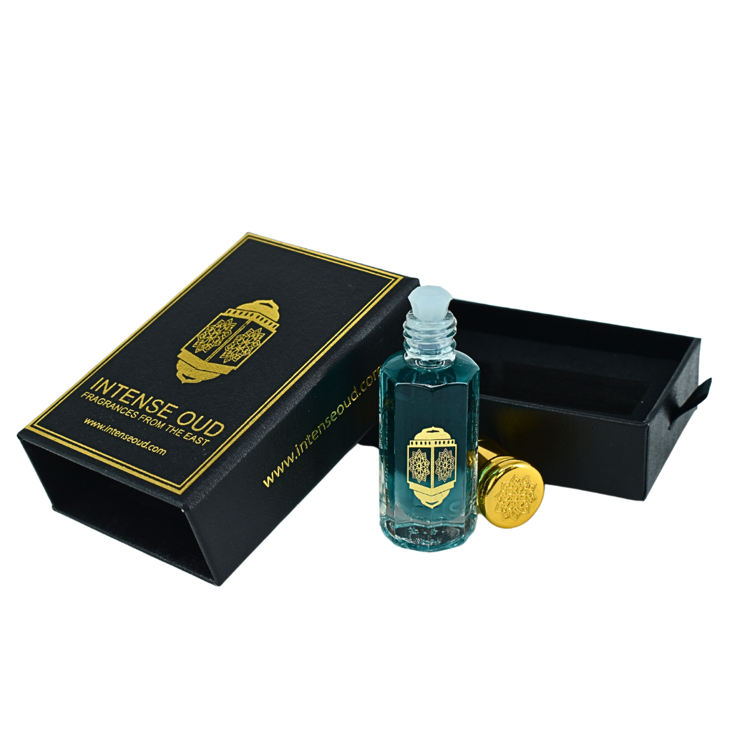 Simple Aura Sauv Men Perfume Oil 12ml(0.40 oz) with Black Gift Box INTENSE OUD - Intense Oud