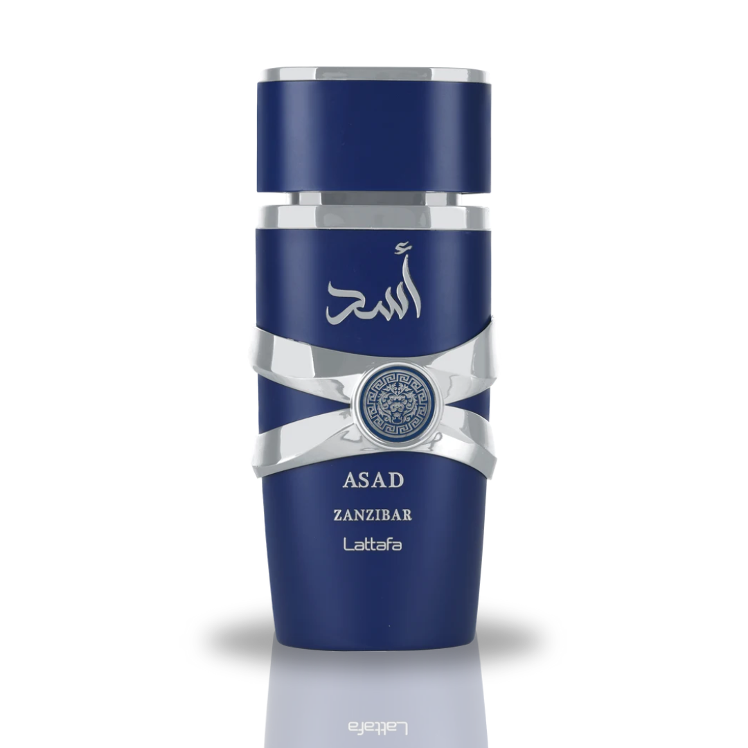 ASAD ZANZIBAR EDP Spray 100ML (3.4OZ) by Lattafa | Long Lasting, Embrace The Essence Of Rich Tropical Paradise. - Intense Oud