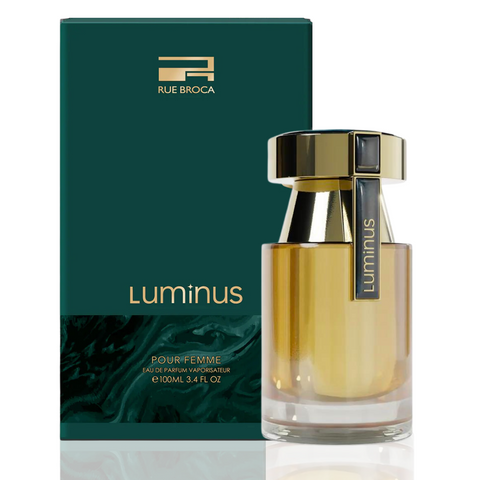 Luminus Pour Femme EDP Spray 100ML (3.4OZ) By RUE BROCA | Floral, Fruity, Refreshing Feminine Fragrance. - Intense Oud